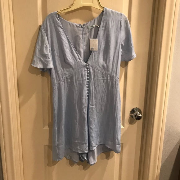 Powder blue romper - Picture 2 of 3
